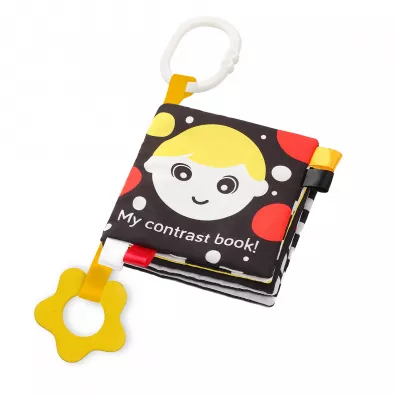 Babyono Ksi��eczka sensoryczna My Contrast Book