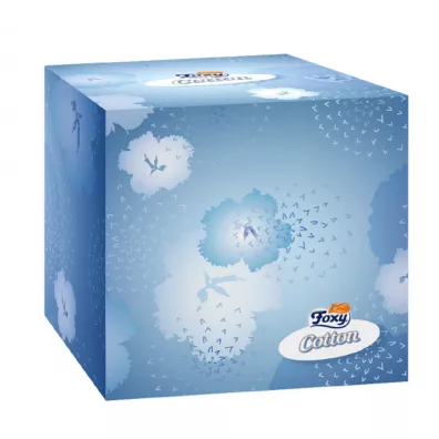Foxy Chusteczki kosmetyczne Cotton Cube 60 szt.