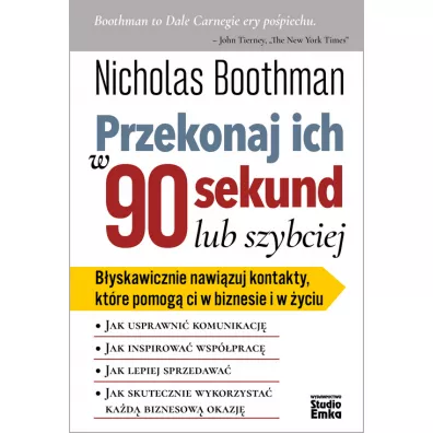 Przekonaj ich w 90 sekund lub szybciej - Nicholas Boothman