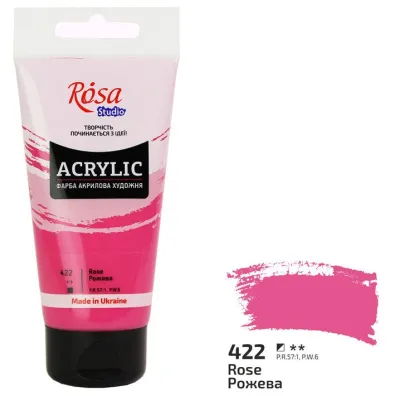 Rosa Farba akrylowa pink 422 75ml