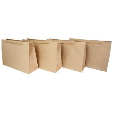 Rozette Torebka kraft horyzontalna 37x25x11 cm 10 szt.