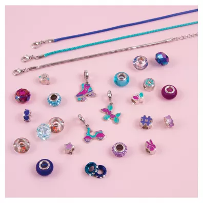 Zestaw do tworzenia bransoletek Halo Charms Blue Make it real