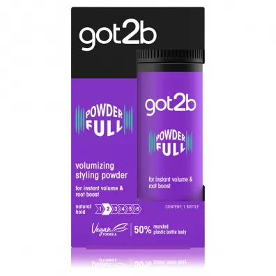 Got2B PowderFul Volumizing puder do wosw nadajcy objto 10 g
