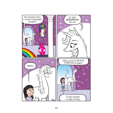 Komiksy s� super! Czapki z g��w! Fibi i jednoro�ec. Tom 7