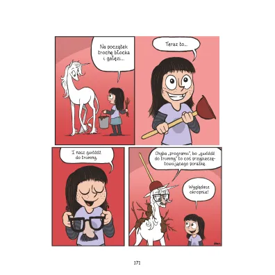 Komiksy s� super! Czapki z g��w! Fibi i jednoro�ec. Tom 7