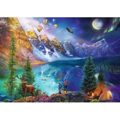 Puzzle 2x500 el. Wycieczka po Ameryce Trefl