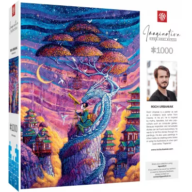 Puzzle 1000 el. Roch Urbaniak Sakura i Ryu Good Loot