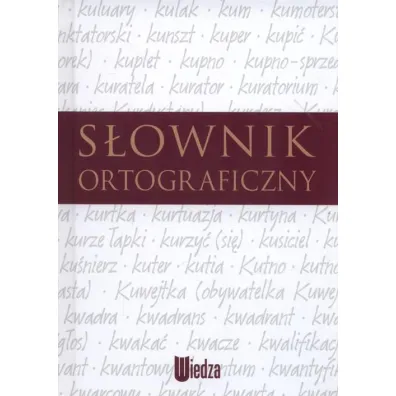 S�ownik ortograficzny (26 000 hase�) - W Wichrowska