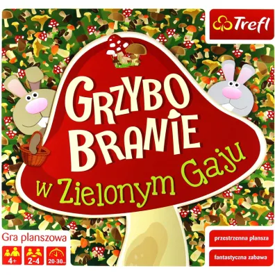 Grzybobranie w Zielonym Gaju Trefl gra planszowa