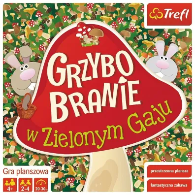 Grzybobranie w Zielonym Gaju gra planszowa