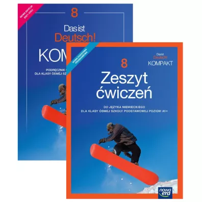 Das ist Deutsch! Kompakt 8. Podr�cznik i zeszyt �wicze� do j�zyka niemieckiego dla klasy 8 szko�y podstawowej - Jolanta Kami�ska