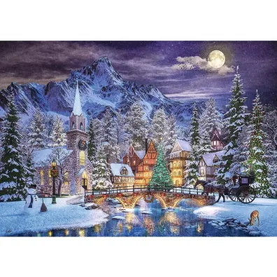 Puzzle 1000 el. �wi�teczna atmosfera Trefl