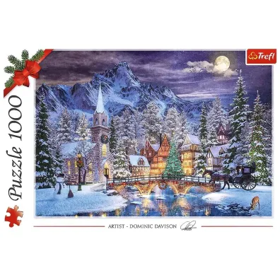 Puzzle 1000 el. �wi�teczna atmosfera Trefl