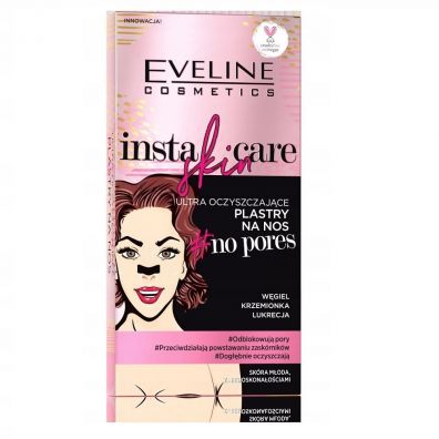 Eveline Cosmetics Insta Skin Care ultra oczyszczajce plastry na nos 2 szt.