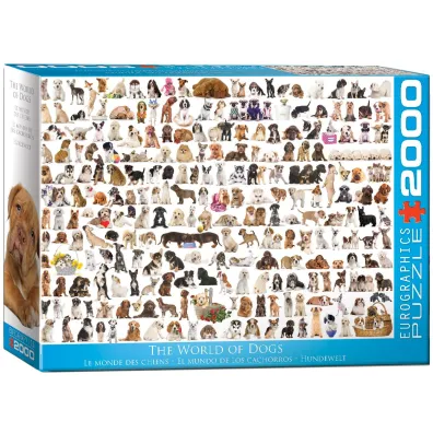 Puzzle 2000 el. �wiat ps�w Eurographics