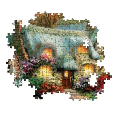 Puzzle 1500 el. High Quality Collection. Dom z m�ynem Clementoni