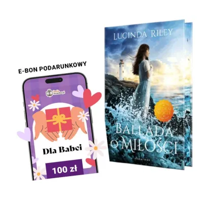 Pakiet Czas dla Babci: Ballada o mi�o�ci (barwione brzegi), e-Bon Karta Podarunkowa Dla Babci 100 z� TaniaKsiazka.pl