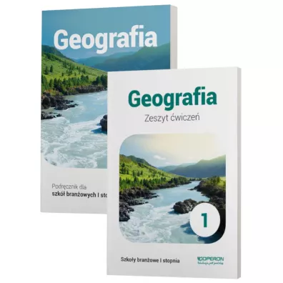 Geografia 1. Podrcznik i zeszyt wicze. Szkoa branowa I stopnia - Sawomir Kurek