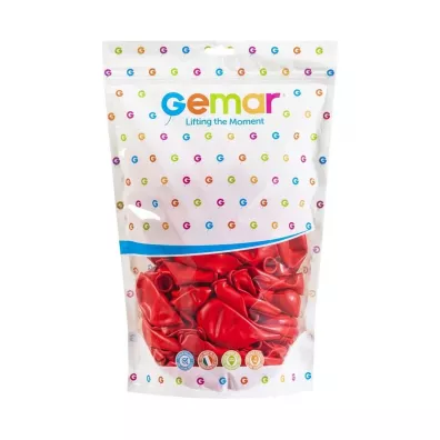 Godan Balony pastelowe czerwone 33cm