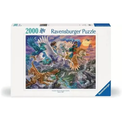 Puzzle 2000 el. Fantazja - Pegaz Ravensburger