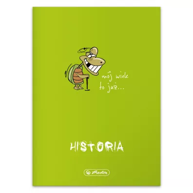 Herlitz Zeszyt A5 Eco PP Historia kratka 60 kartek