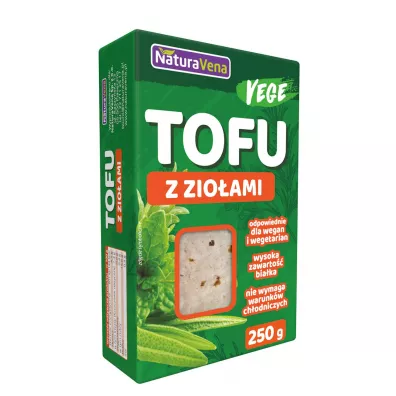 NaturaVena Tofu kostka zio�owe 250 g
