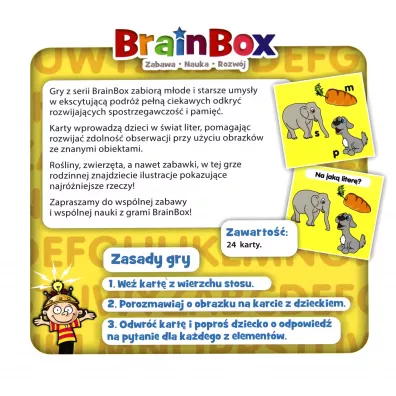BrainBox. Poznaj litery Rebel