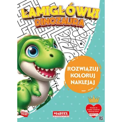 amigwki dinozaura z naklejkami - Katarzyna Salamon