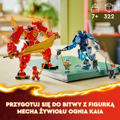 LEGO NINJAGO Mech �ywio�u ognia Kaia 71808