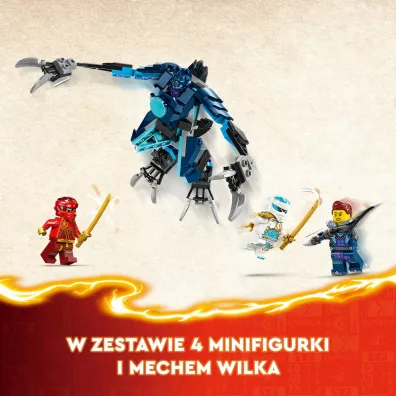 LEGO NINJAGO Mech �ywio�u ognia Kaia 71808