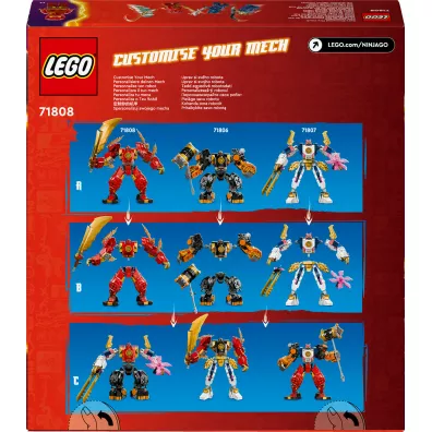 LEGO NINJAGO Mech �ywio�u ognia Kaia 71808