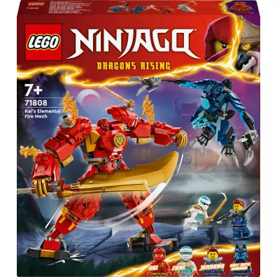 LEGO NINJAGO Mech �ywio�u ognia Kaia 71808
