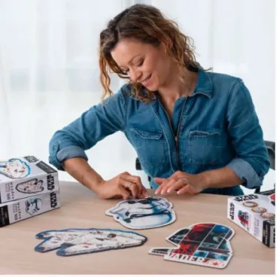 Puzzle drewniane 160 el. He�m szturmowca Trefl