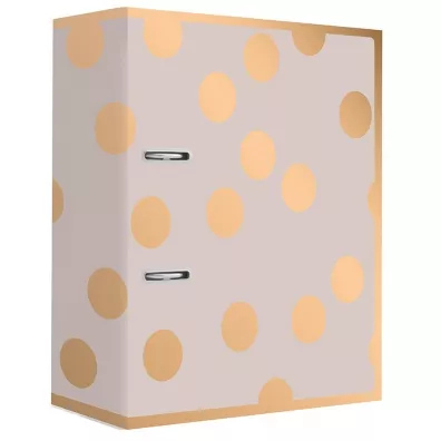Interdruk Segregator A4/75K Satin Metallic Dots