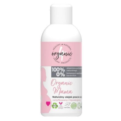 4organic Organic Mama naturalny olejek przeciw rozstpom 100 ml