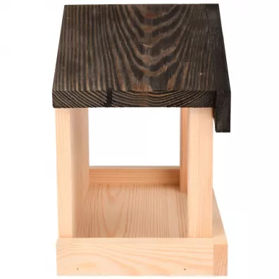 Esschert Design Karmnik dla ptakw drewniany cienny h23 cm