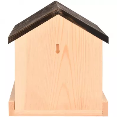 Esschert Design Karmnik dla ptakw drewniany cienny h23 cm