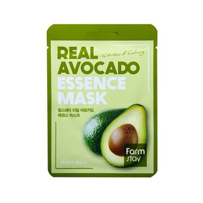Farm Stay Real Avocado Essence Mask przeciwstarzeniowa maseczka w pachcie z ekstraktem z awokado 23 ml