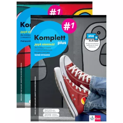 Pakiet Komplett plus 1. Podr�cznik i ksi��ka �wicze� dla 4-letnich lice�w i 5-letnich technik�w