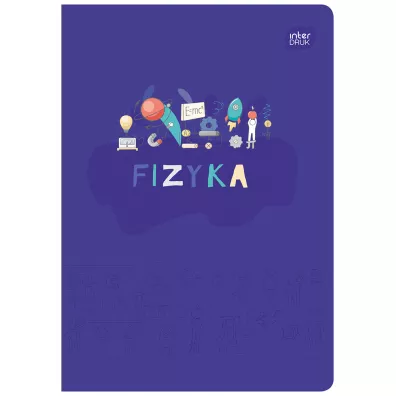 Interdruk Zeszyt A5 Fizyka Hybrid kratka 60 kartek
