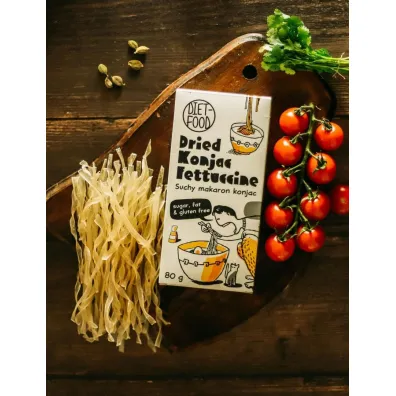 Diet-Food Makaron suchy (konjac) fettuccine 80 g