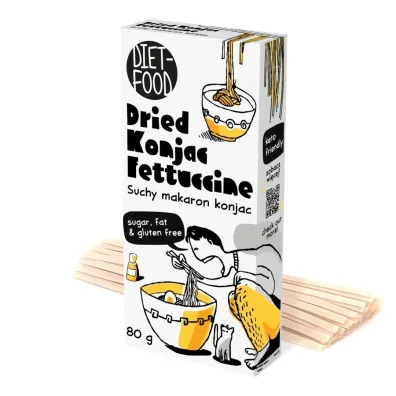 Diet-Food Makaron suchy (konjac) fettuccine 80 g