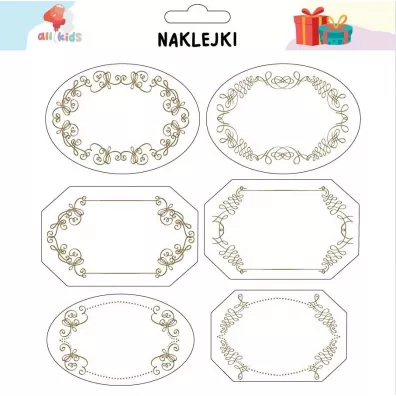 All4Kids Naklejki na prezenty 5
