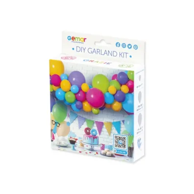 Godan Girlanda balonowa DIY Kolorowa 65 szt.