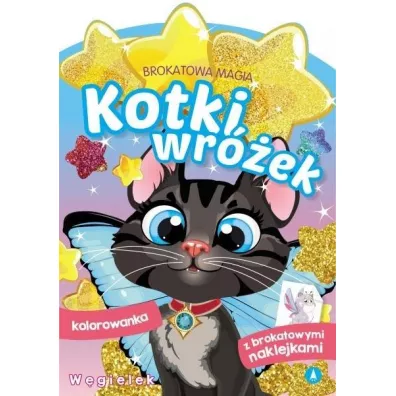 Brokatowa magia. Kotki wr�ek. W�gielek