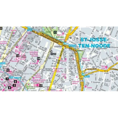 Bruksela map&guide PL laminat 2024