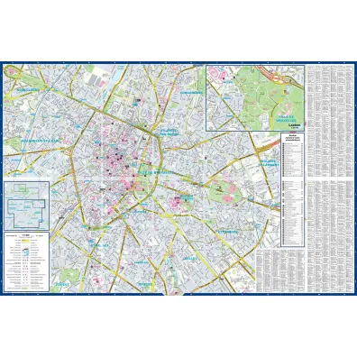 Bruksela map&guide PL laminat 2024