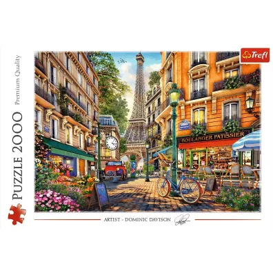 Puzzle 2000 el. Popo�udnie w Pary�u Trefl