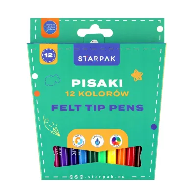 Pisaki 12 kolor�w STARPAK 569659