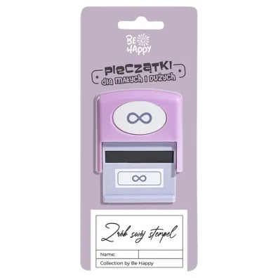 Be-Happy Gifts Piecz�tka z napisem - Znak niesko�czono�ci
